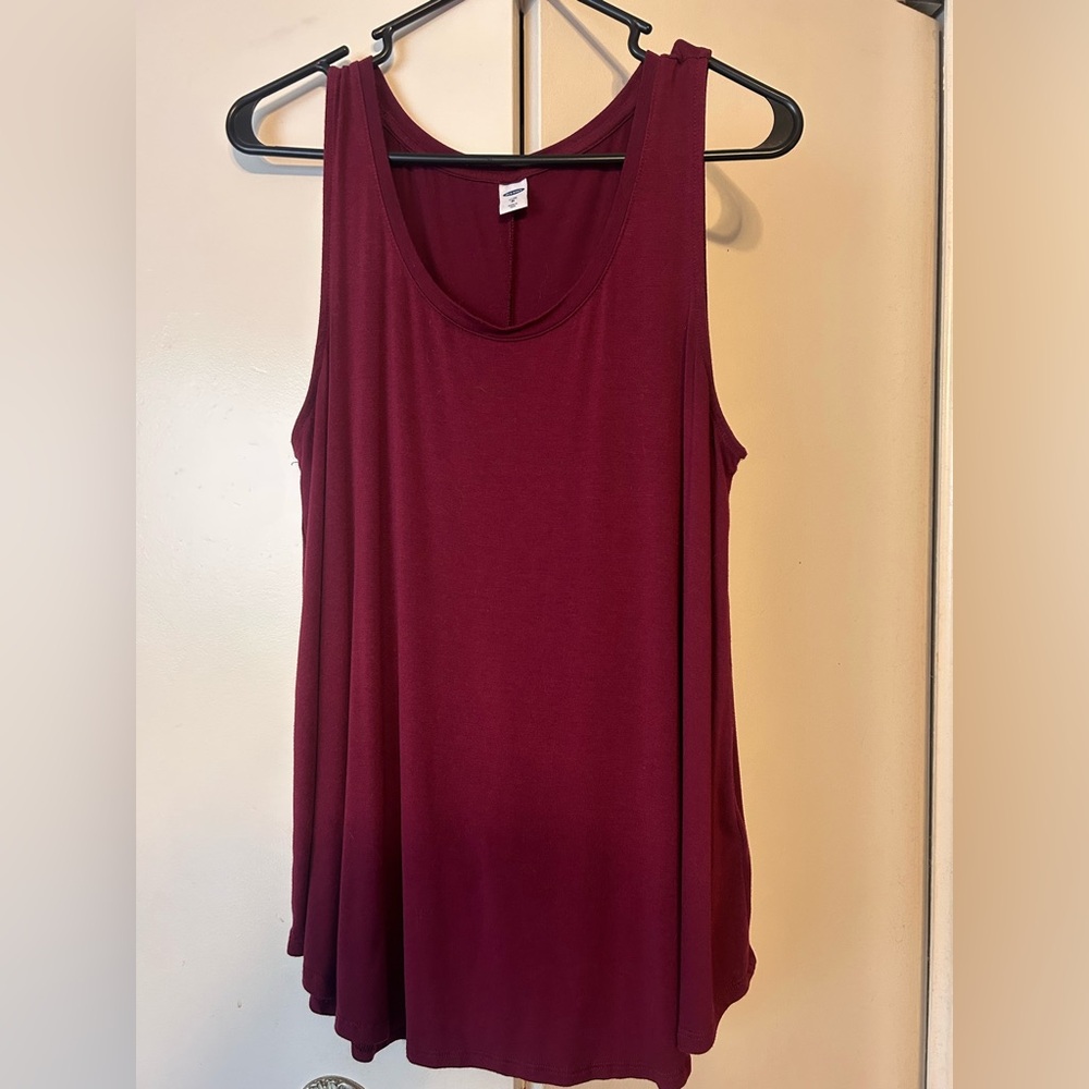 Old Navy Luxe Scoop-Neck Tank, Size M